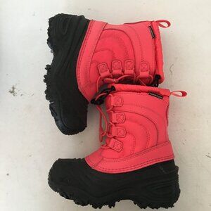 Girls The North Face Snow Boots Sz 10